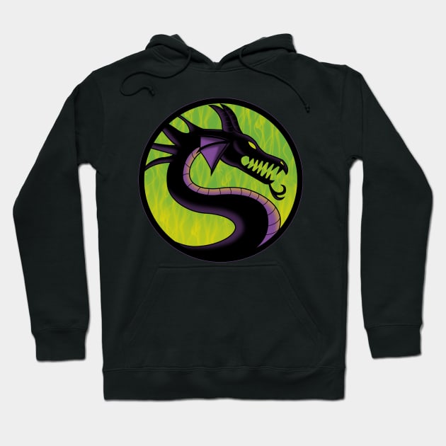 Maleficent Kombat! Hoodie by Raffiti